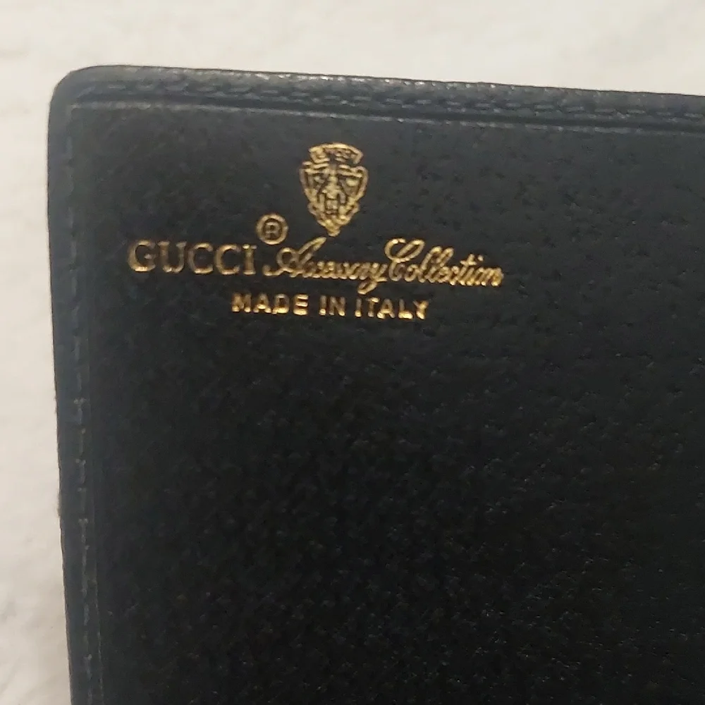 Gucci Accessory Collection GG Tri-fold Leathet and Canvas Wallet - Picture 9 of 9